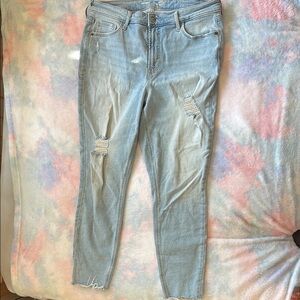 Old Navy rockstar super skinny jeans